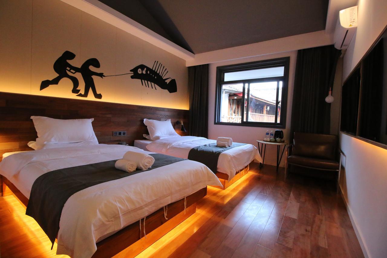 Lijiang Shuhe Travelling Hotel Exteriör bild